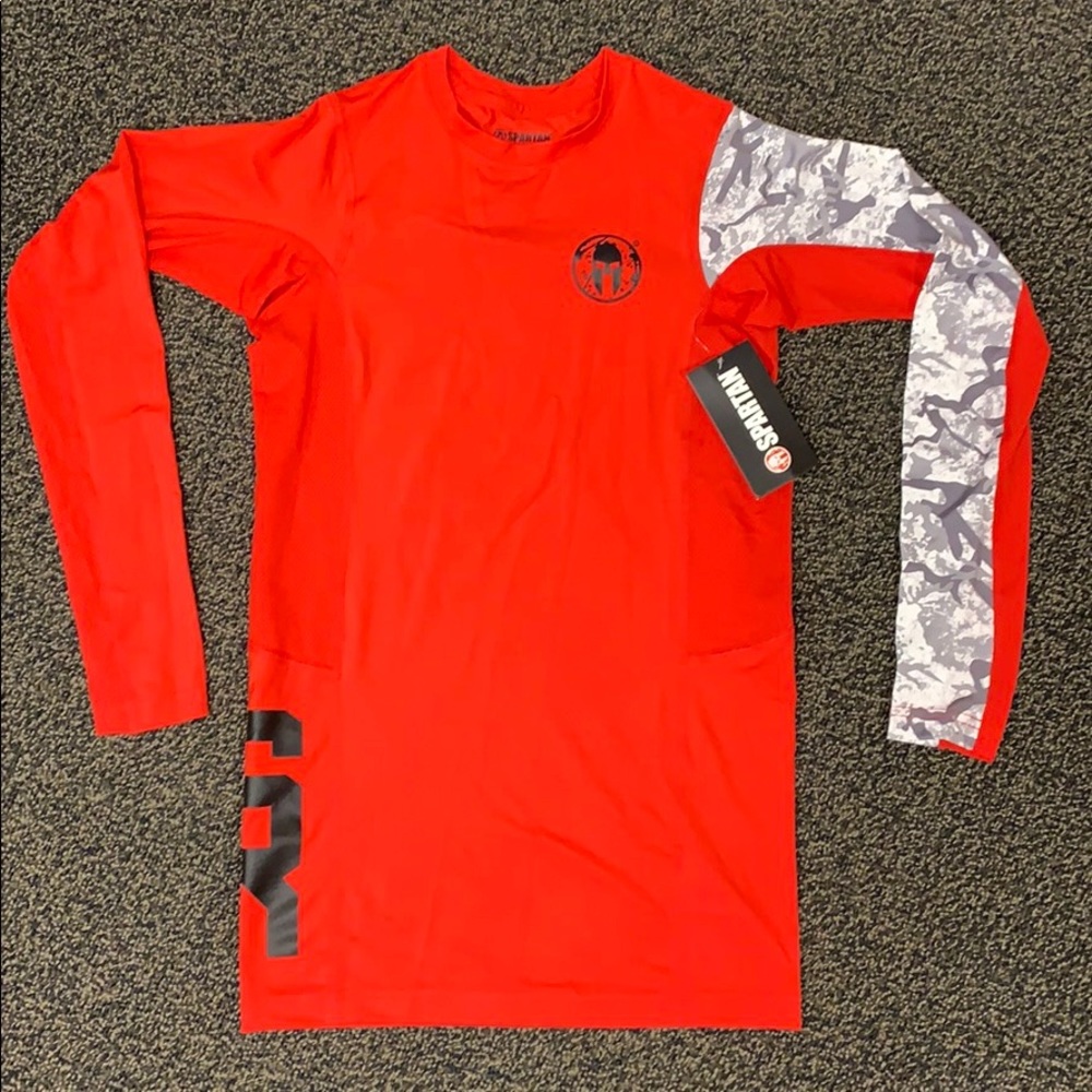 Spartans men’s long sleeve base layer compression